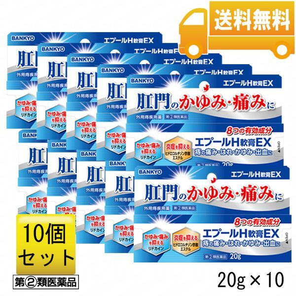 【第(2)類医薬品】エプールH軟膏EX　10個セット　2024年1月20日より再販予定