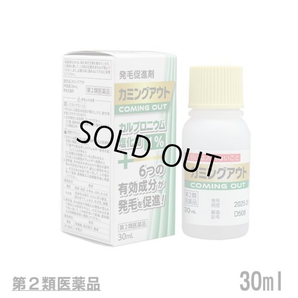 画像1: 【第2類医薬品】カミングアウト＜発毛促進剤＞　次回入荷予定：2025年7月中旬頃